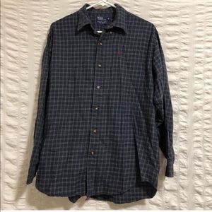 Ralph Lauren Navy Flannel Shirt